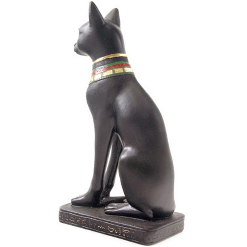 Egyptisk Katte figur Bast h20cm - Se egyptiske figurer